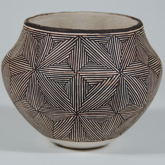 Pueblo Fineline Design Olla Southwest Indian Pottery