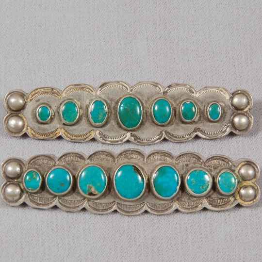 Southwest Indian Jewelry Pins Diné Navajo Jeweler Unknown