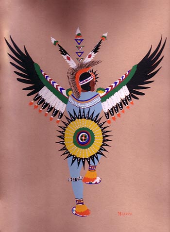 Kiowa Indian Art Portfolio by Stephen Mopope - Fine Art - Native