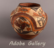 Ceramic Art Tile 6"x6" Southwest Indian Kachina old Pueblo home trivet wall D86 