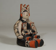 Pottery Figurines - Cochiti Pueblo - Adobe Gallery, Santa Fe