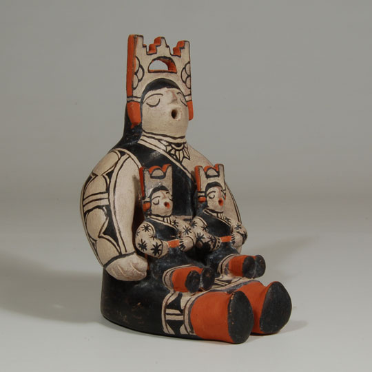 Storyteller Figurine - Cochiti C3688-08 - Adobe Gallery, Santa Fe