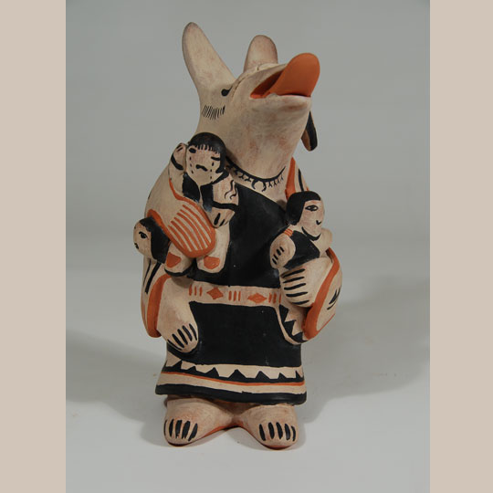 Storyteller Figurine - Cochiti C3702B - Adobe Gallery, Santa Fe