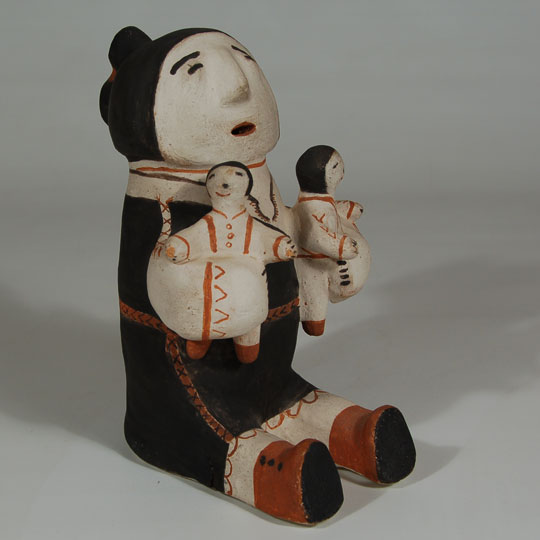 Pueblo Pottery Figurine C3688-68 - Adobe Gallery, Santa Fe