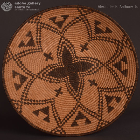 Native American Basket C4206B Adobe Gallery, Santa Fe