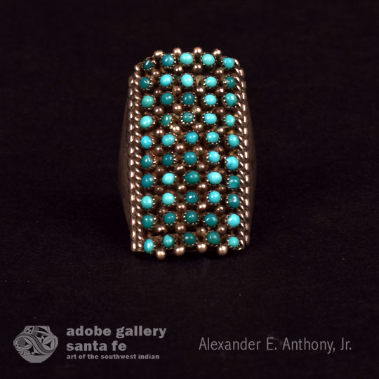 Zuni petit shop point ring