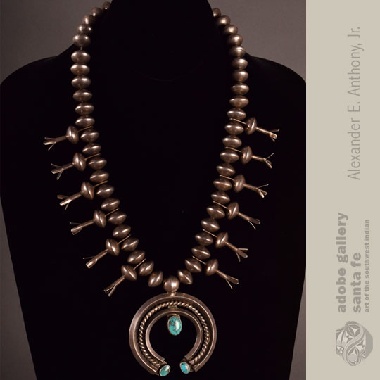 Navajo squash discount blossom necklace