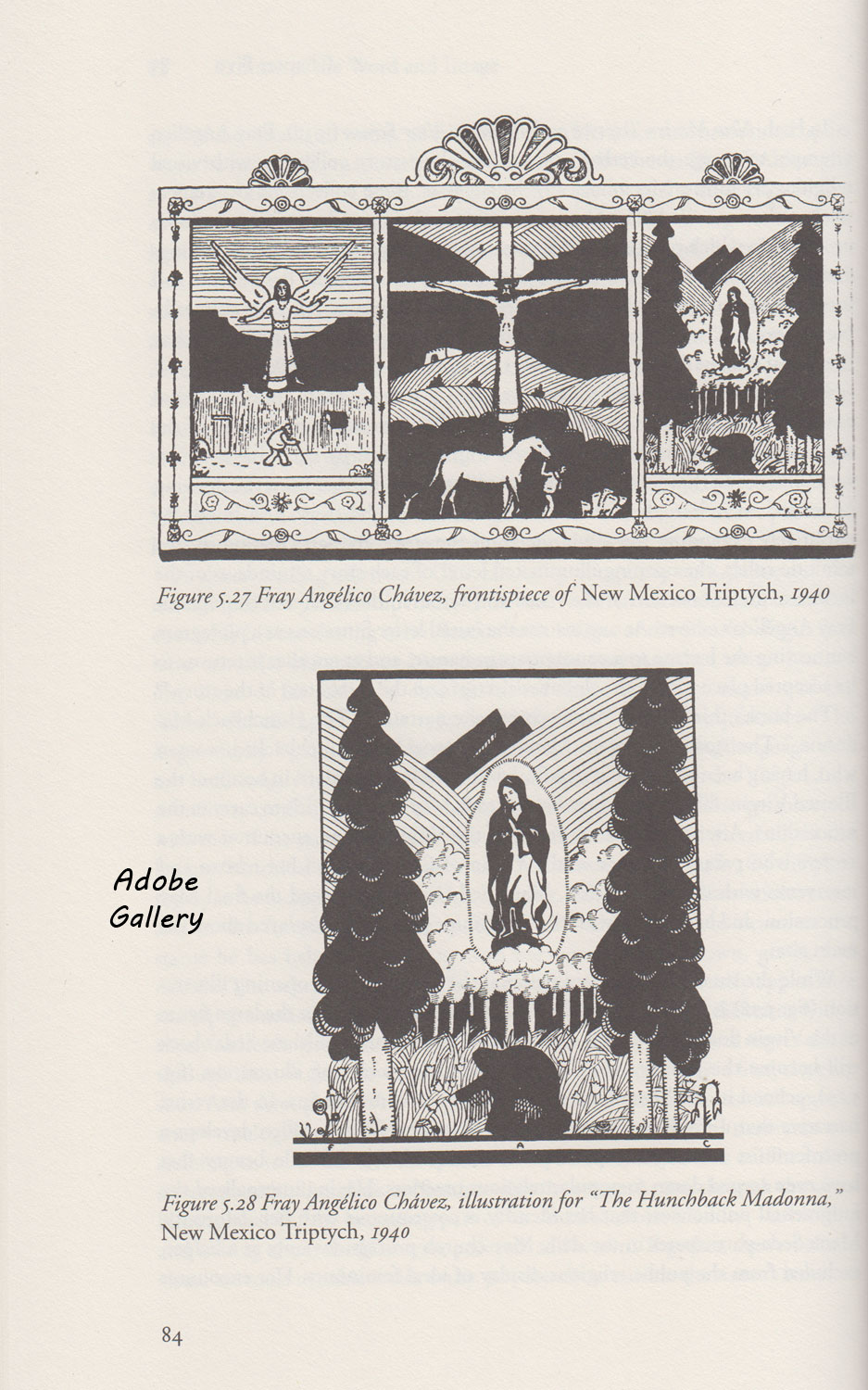 New Mexico Religion C4354ZC Adobe Gallery, Santa Fe