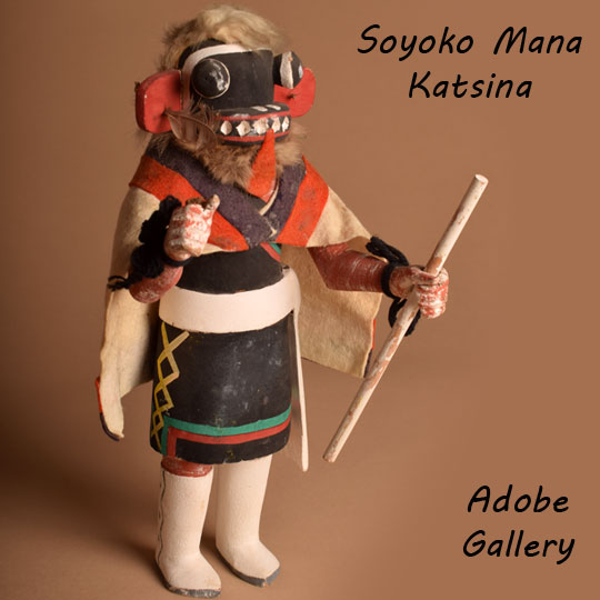 Katsina Hopi Pueblo Kachina Doll C4365A - Adobe Gallery, Santa Fe