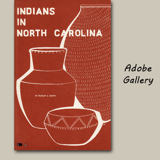 Early North Carolina Native Americans C4412w Adobe Gallery Santa Fe