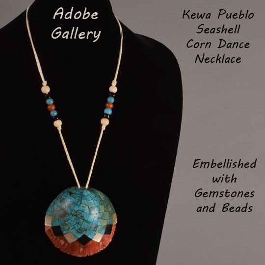 Native american on sale shell necklace