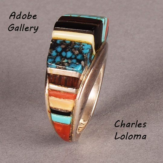 Important Old Navajo inlay Genius Native American Jewelry Silver Bracelet Important Old Navajo inlay Genius Native American Jewelry Silver Bracelet