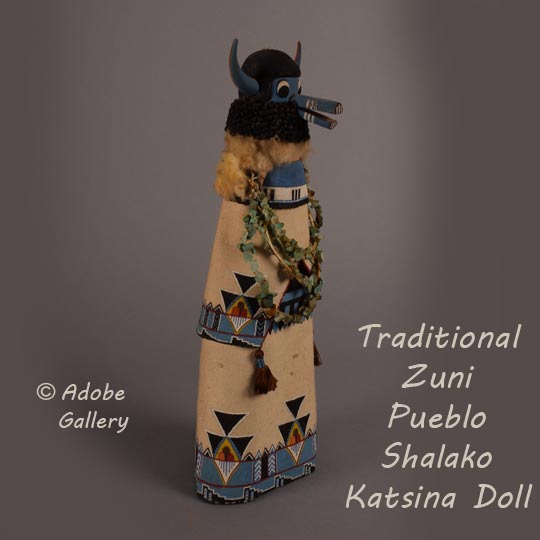 Katsina Doll Zuni Pueblo Kachina Doll Shalako C4725G Adobe Gallery