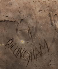 Rick Dillingham (1952-1994) signature