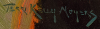 Terri Moyers (1953- ) signature