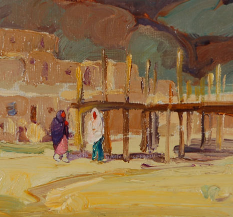 Original Oil Painting “Left to Tell” by Jerry Jordan Original Oil Painting “Left to Tell” by Jerry Jordan