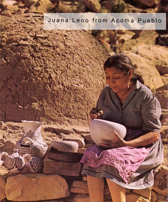 Juana Leno was one of the finest potters of the 20th century. Artist Image Source: unknown