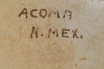 Potter Unknown | Acoma Pueblo | Southwest Indian Pottery | Contemporary | signature