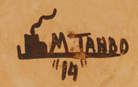 Mark Tahbo (1958- ) signature