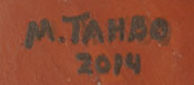 Mark Tahbo (1958- ) signature