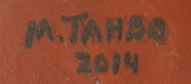 Mark Tahbo (1958- ) signature