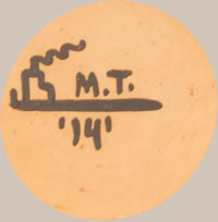 Mark Tahbo (1958-  ) signature