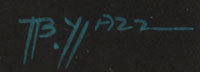 Signature of Beatien Yazz (b. 1928) Little No Shirt - Jimmy Toddy