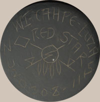 Artist signature: Norman Red Star (Lakota Sioux) Wi-Cahpe-Luza
