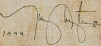 Tony Abeyta (1965- ) signature