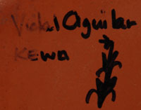 Vidal Aguilar (1972 - ) signature