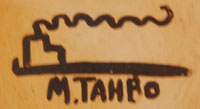 Mark Tahbo (1958- ) signature