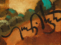 Tony Abeyta (1965- ) signature