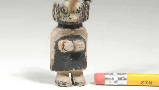 Miniature Scale of this Kachina is illustrated....