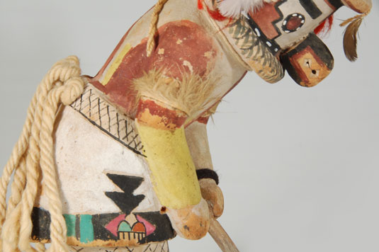 Close up view of this Katsina Doll