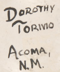 Dorothy Torivio (1946 - 2011) signature