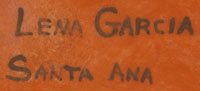Lena Garcia (1924-?) signature