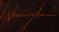 Dan Namingha (1950- ) signature