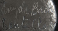 Angela Baca (1927-2014) signature