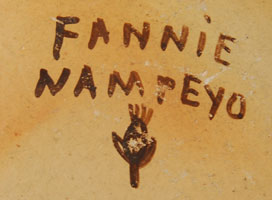 Fannie Polacca Nampeyo (1900-1987) signature