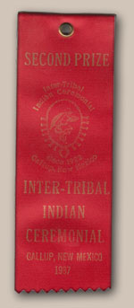 This was an award winner at the 1987 Gallup Inter-tribal Indian Ceremonial.