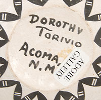 Dorothy Torivio (1946 - 2011) signature