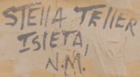 Stella J. Teller (1929 – ) signature