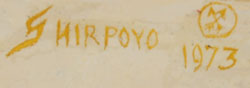 Signature of Ed Jojola (Shipoyo)