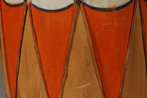 Historic Painted Cochiti Pueblo Drums