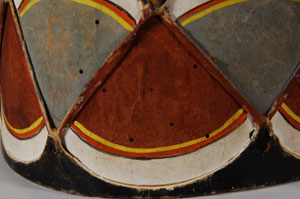 Historic Painted Cochiti Pueblo Drums