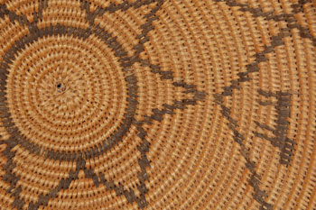 Havasupai Apache Pictorial Basket Bowl