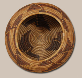 Pomo Historic Coiled Gift Basket