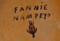 Fannie Nampeyo example signature