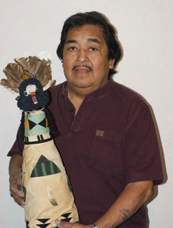 Kachina - Katsina Dolls; Zuni Pueblo; Traditional; Zuni Pueblo Shalako Katsina Doll, circa 1960; Duane Dishta (1946-2011) 