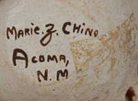 Artist Marie Z. Chino signature